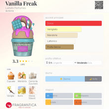 Carica l'immagine nel visualizzatore di Gallery, Vanilla Freak