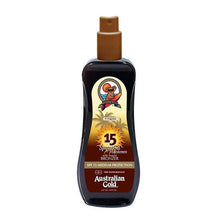 Carica l'immagine nel visualizzatore di Gallery, Protezione Solare Spray Gels con effetto bronze 237ml Australian Gold
