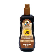 Carica l'immagine nel visualizzatore di Gallery, Protezione Solare Spray Gels con effetto bronze 237ml Australian Gold