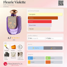 Carica l&#39;immagine nel visualizzatore di Gallery, Fleurie Violette
