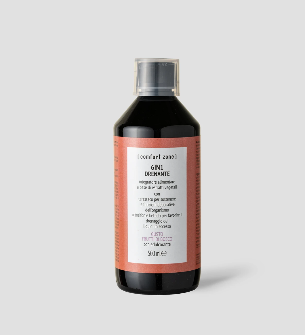 Body Strategist 6in1 Drenante gusto Frutti di Bosco 500ml Comfort Zone